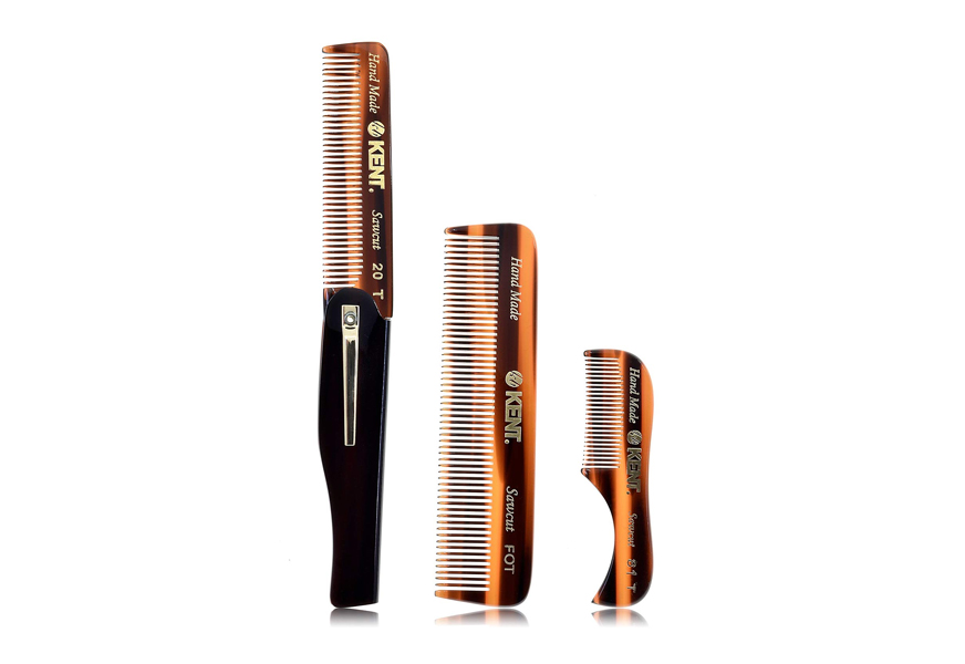 kent gentlemen's comb set