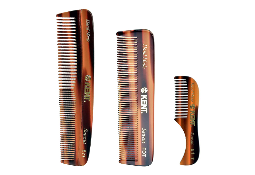 kent men's handmade beard comb