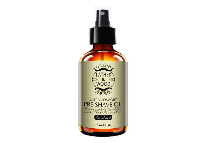lather & wood shaving co. best pre-shave oil