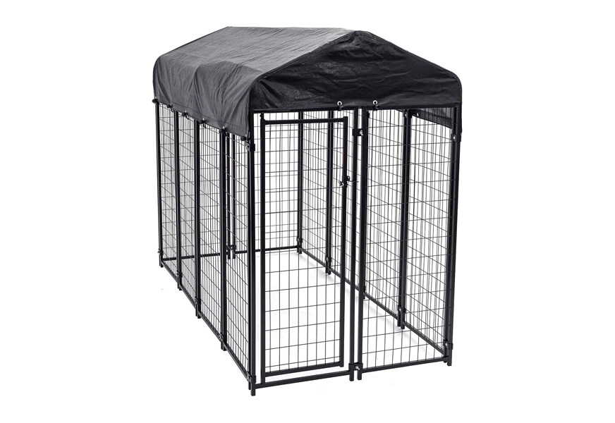 lucky dog uptown welded outdoor dog kennel