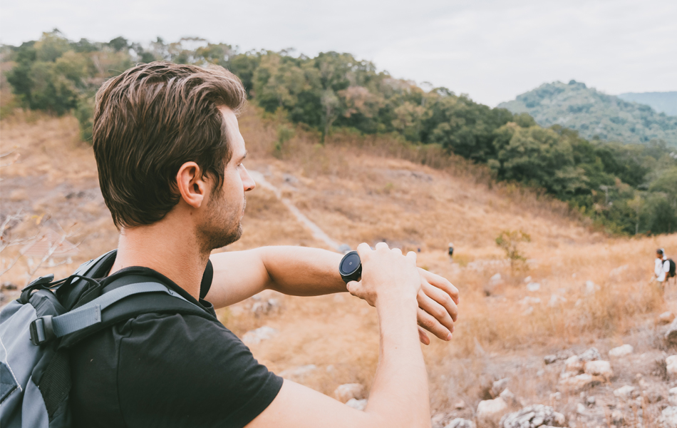 man with compass watch faq