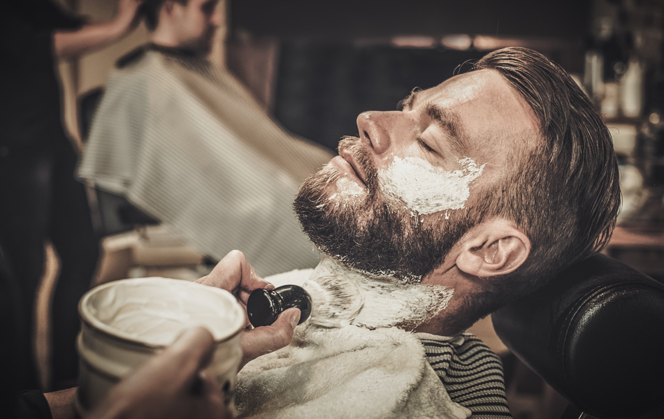 man with shave cream faq