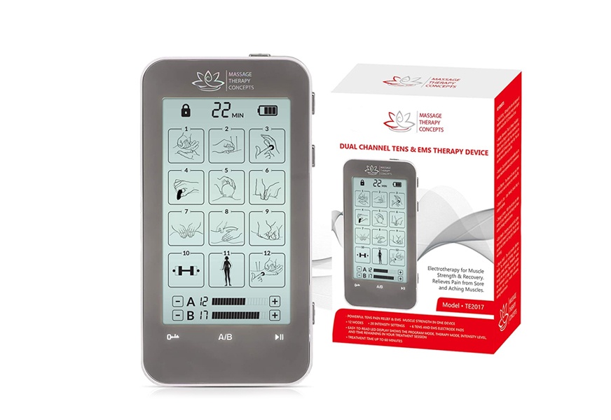 massage therapy concepts-tens ems muscle stimulator