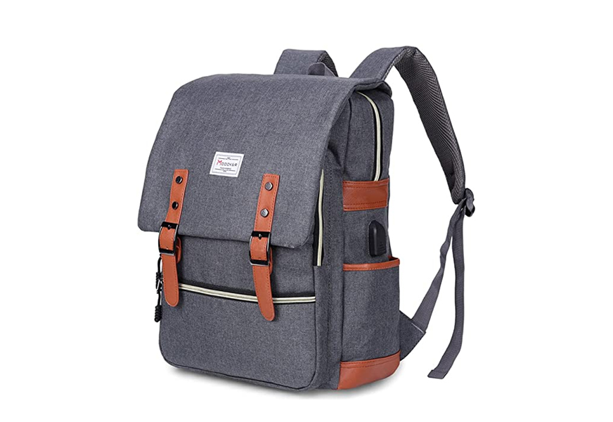 modoker vintage laptop backpack