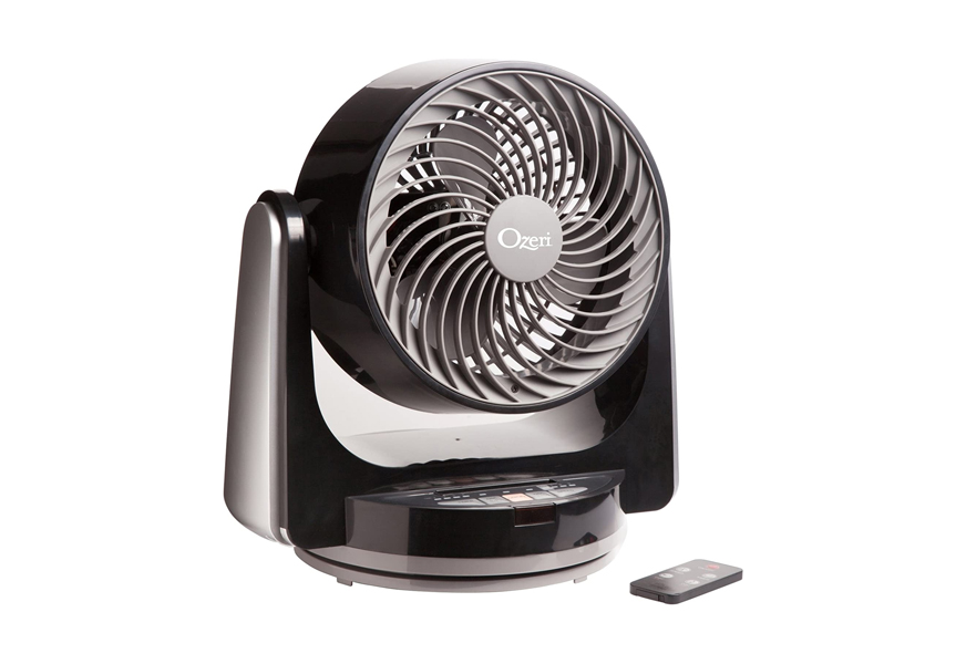 ozeri brezzi iii dual oscilating desk fan