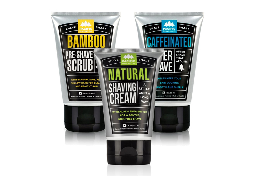 pacific shaving company 3 step shave regimen