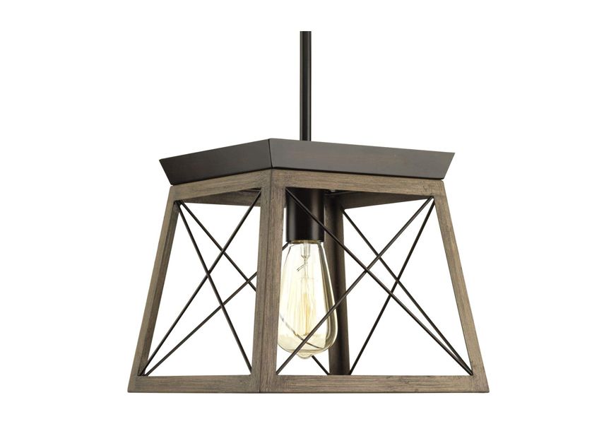 progress lighting briarwood collection farmhouse mini pendant light