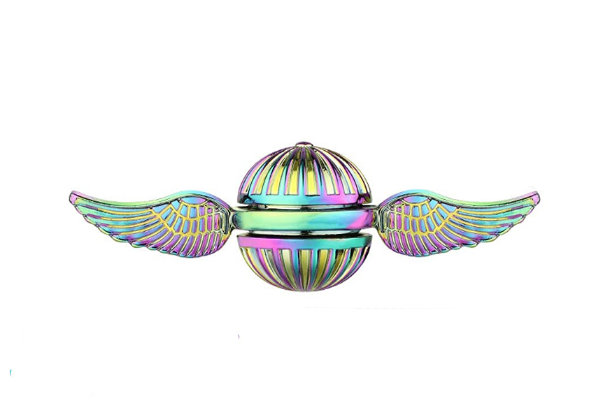 rainbow angel fidget hand spinners
