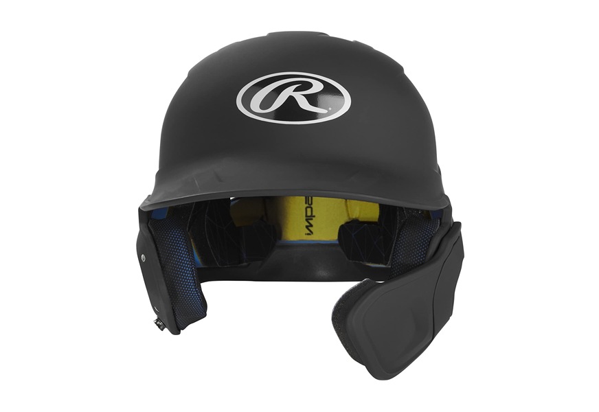 rawlings mach matte baseball helmet
