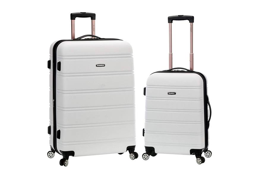 rockland two piece luggage set