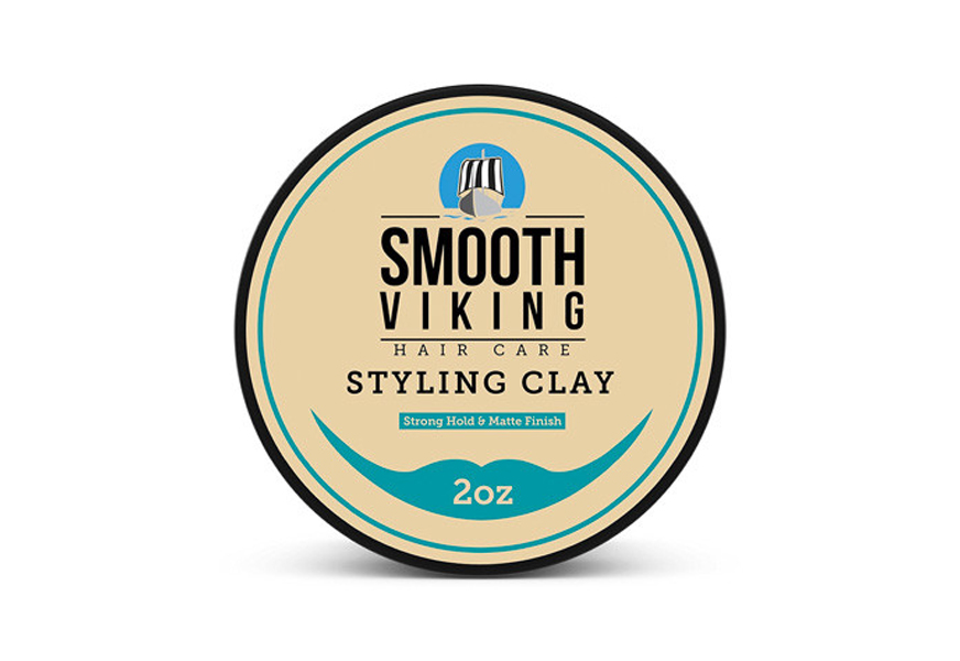 smooth viking styling hair clay