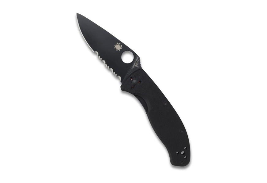 tenacious g-10 combination edge blade