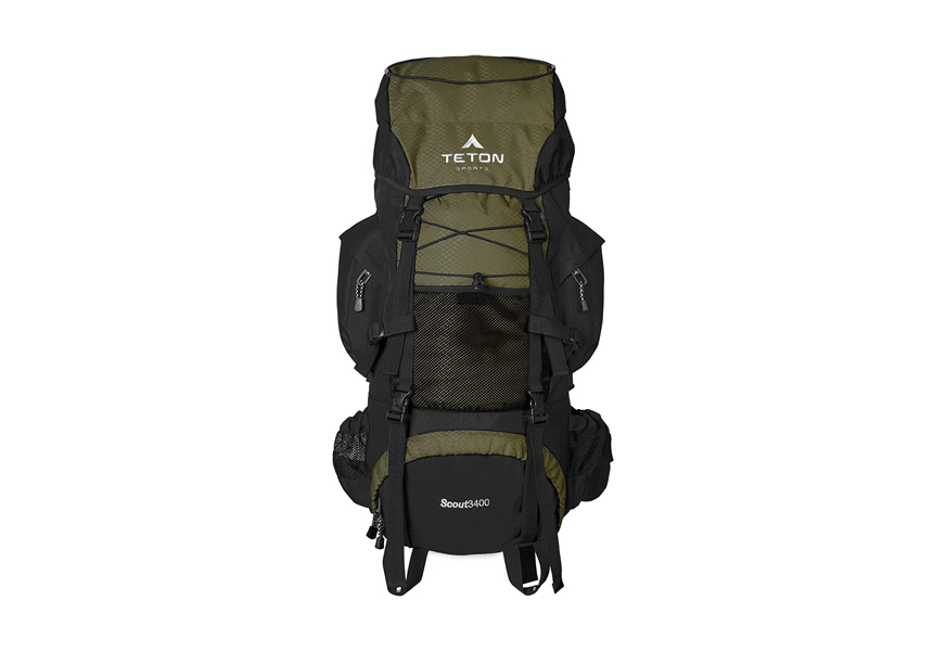teton sports scout 3400 internal frame backpacking backpack