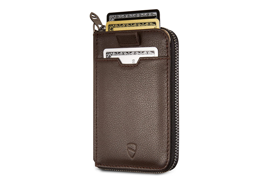 vaultskin notting hill slim zip wallet