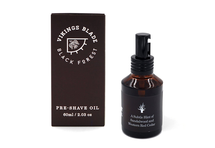 vikings blade “black forest” pre-shave oil