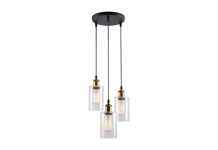 viluxy vintage glass pendant light