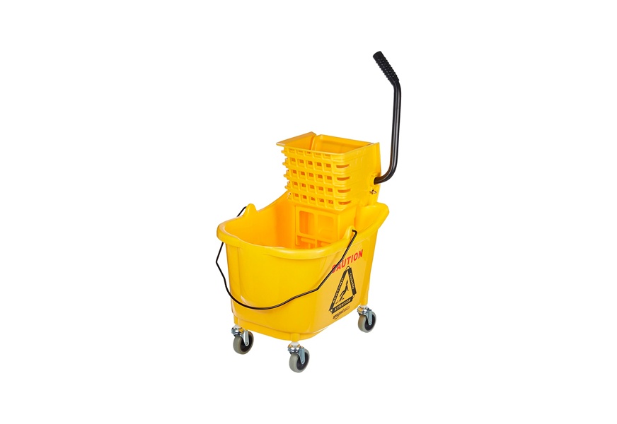 amazonbasics side press wringer commercial mop bucket