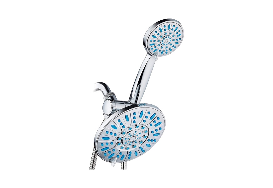 aquadance antimicrobial dual shower head