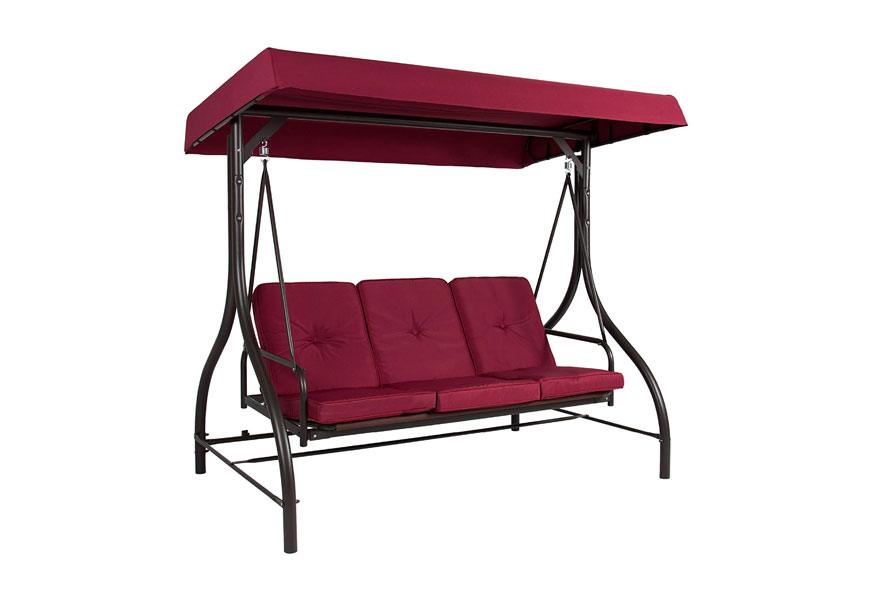 best choice products outdoor patio canopy porch swing