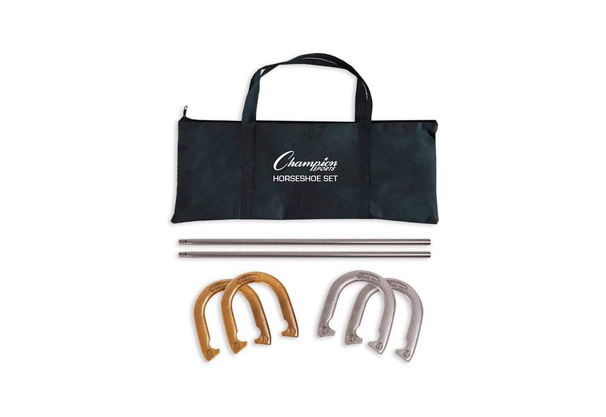 champion sports steel horseshoe set