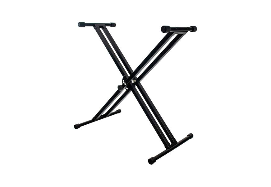 chromacast cc kstand double braced x style keyboard stand