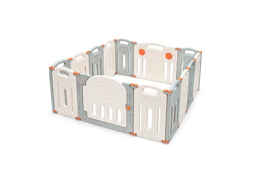 costzon 14 panel foldable baby playpen