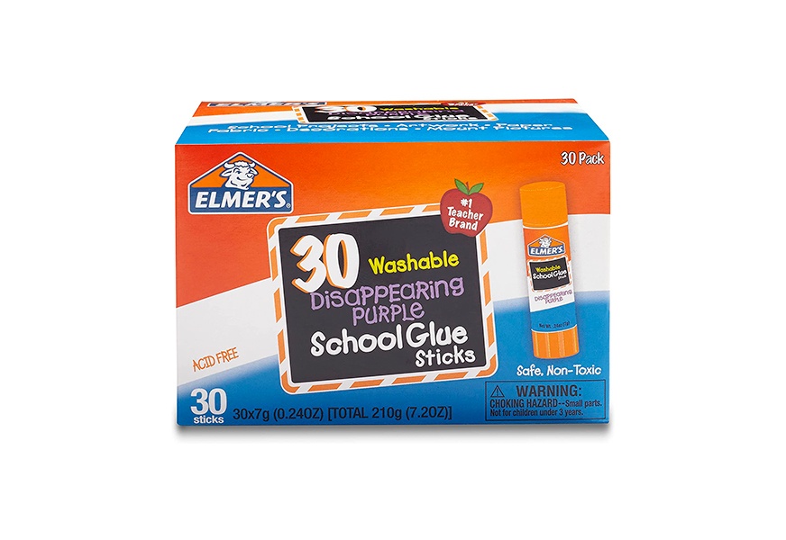 elmer’s disappearing purple school glue stick