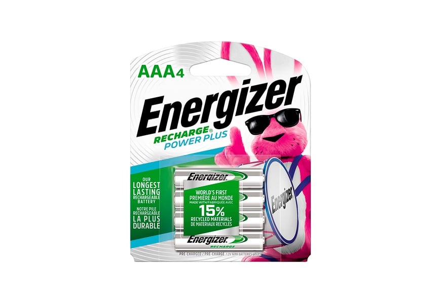 energizer rechargeable aaa batteries