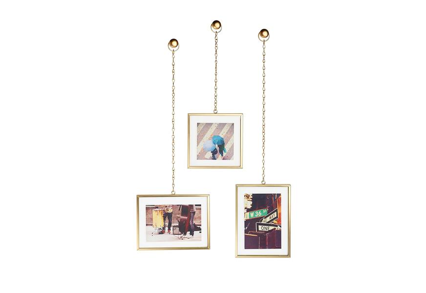 fotochain wall decor photo display by umbra
