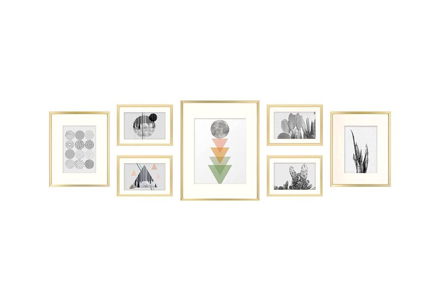 golden state art aluminium gallery wall frames