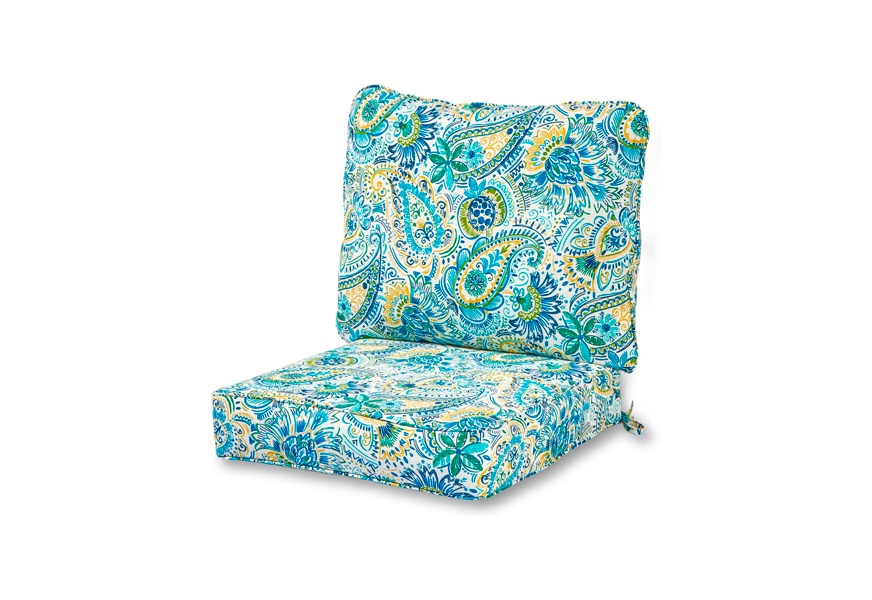 greendale home fashions 2 piece deep seat cushion set