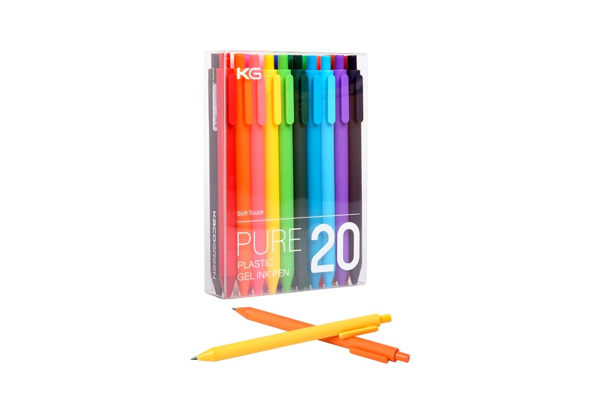 kaco retractable gel ink pens