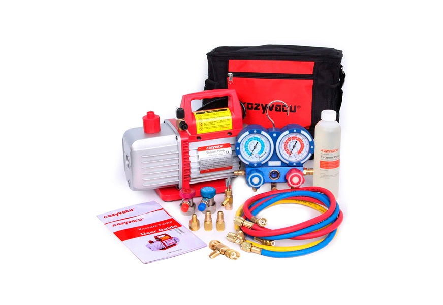kozyvacu mini split hvac auto ac vacuum pump tool kit