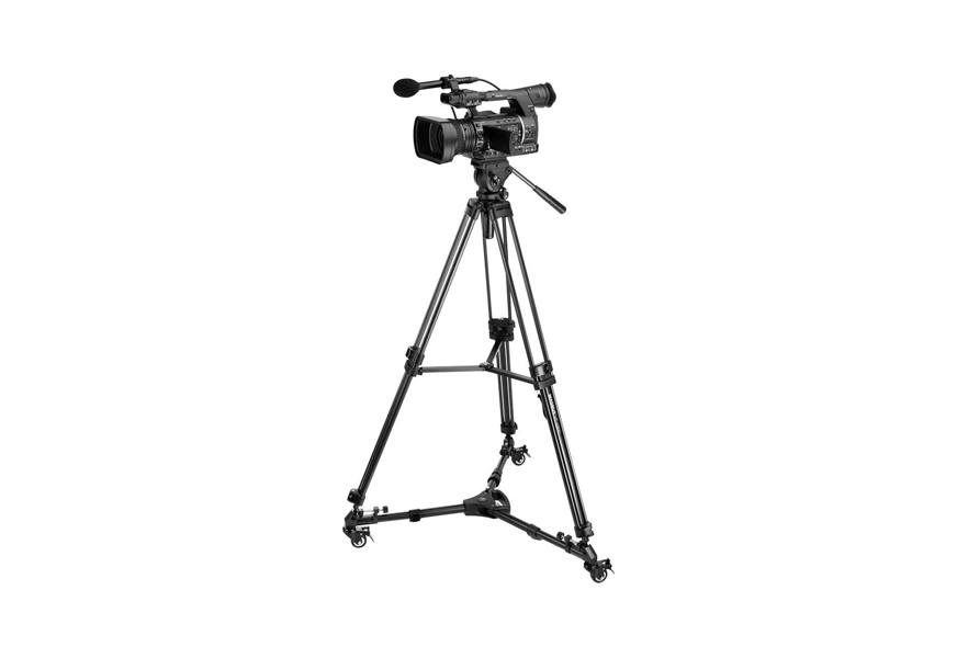 magnus vt 4000 video tripod system & universal tripod dolly kit
