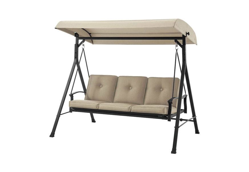 mainstay 3 seat porch & patio swing