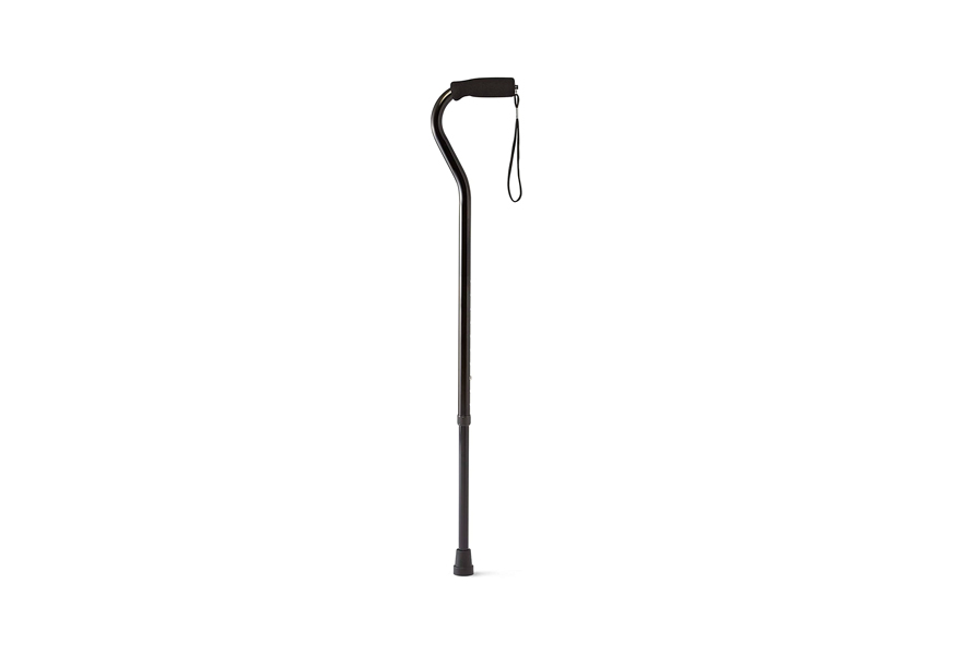 medline offset handle walking cane