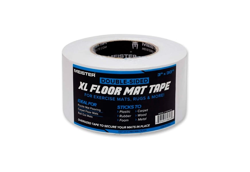  iPrimio Mighty X Extra Thick Double-Sided Indoor Rug & Carpet  Tape Heavy-Duty Carpet, Mat, & Hardwood Floor Tape for Area Rugs & Large  Rugs - Wood & Mounting Tape (20 Yards
