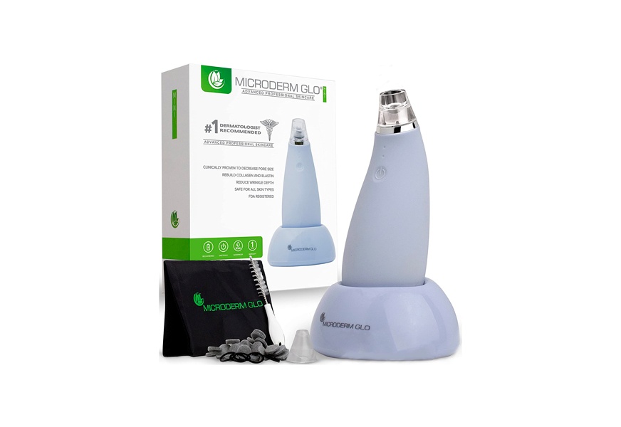 microderm glo mini diamond microdermabrasion and suction tool