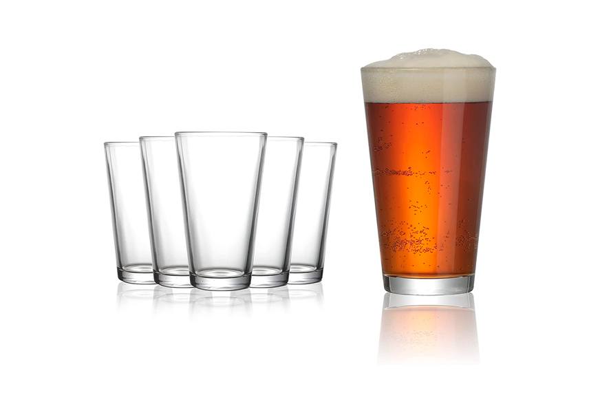 modvera drinkware beer pint glass