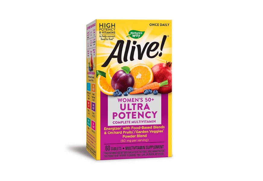 nature's way alive once daily multivitamins for women over 50