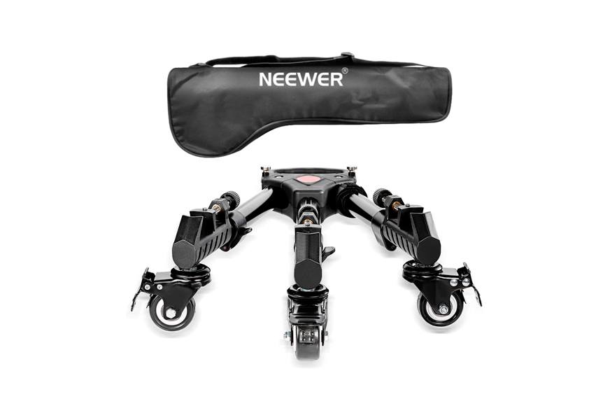 neewer photography professional heavy duty tripod dolly