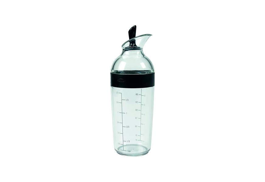 Whiskware Salad Dressing Shaker with BlenderBall Wire Whisk Glass