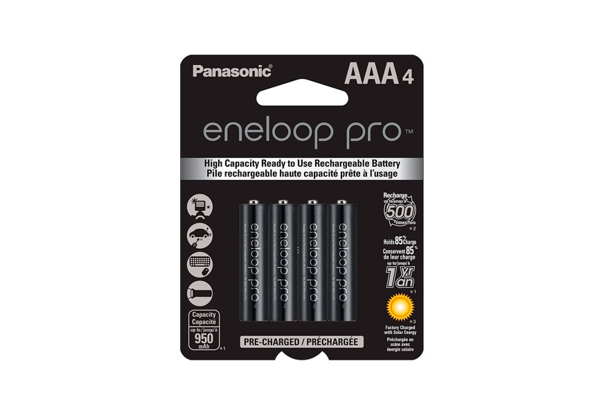 panasonic eneloop pro rechargeable aaa batteries