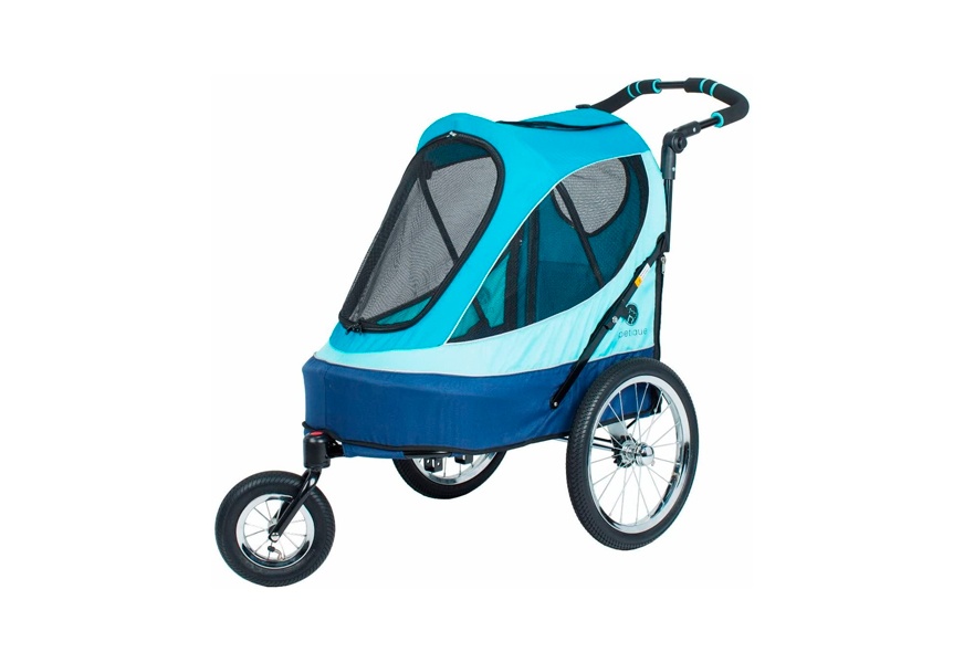petique all terrain jogger pet stroller