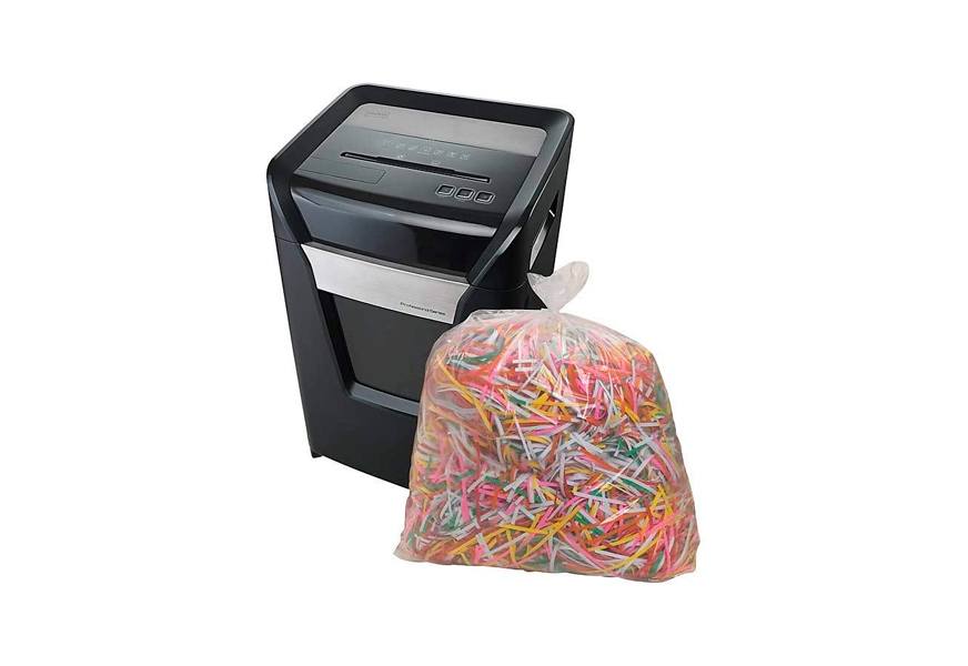 staples paper shredder bags