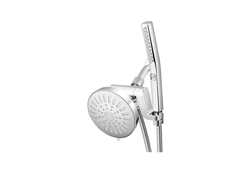 waterpik high pressure handheld wand & rain shower head combo