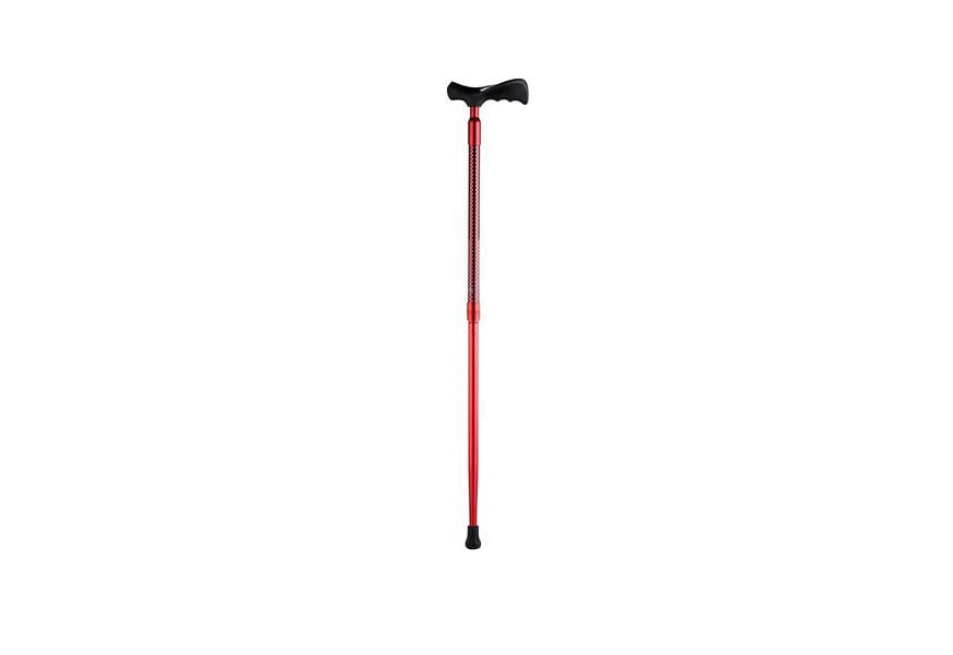 withgear shock absorbing right handed walking cane