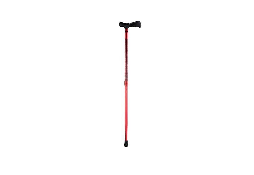  Walking Stick Foldable Reflective Cane Crutch Portable  Anti-Shock Guide Walking Stick for The Blind : Everything Else