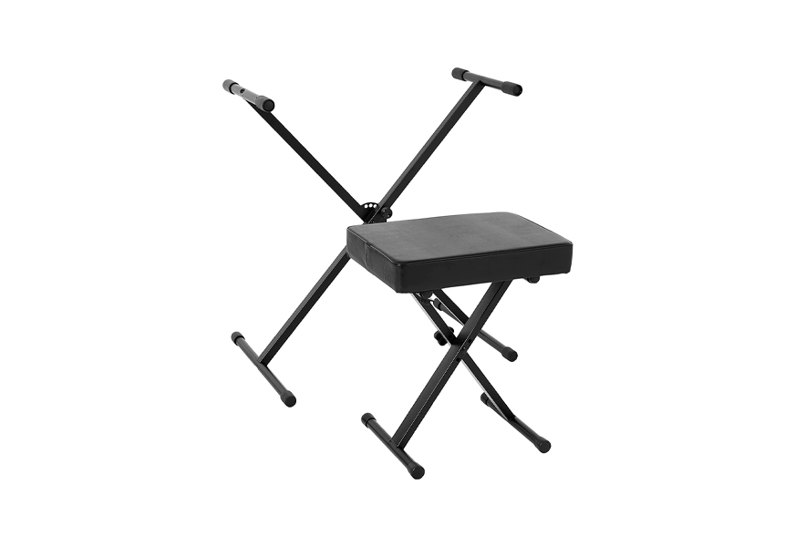 world tour single x keyboard stand and deluxe bench