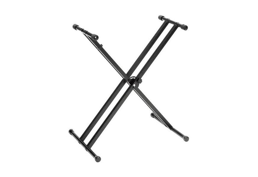 yamaha pkbx2 double braced adjustable x style keyboard stand
